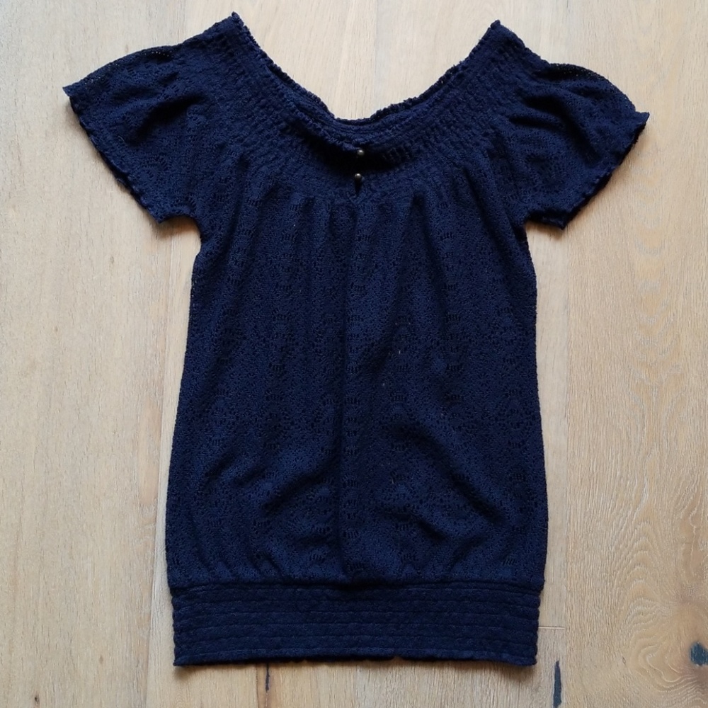 Lucky Brand crochet top